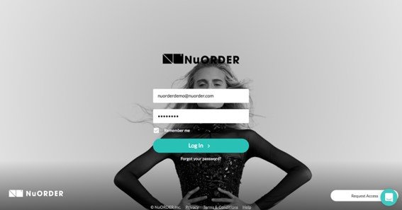 NuORDER Login