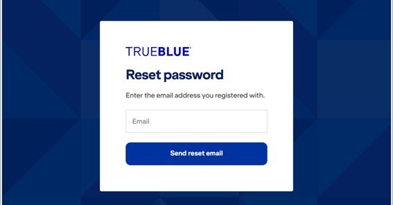 TrueBlue login